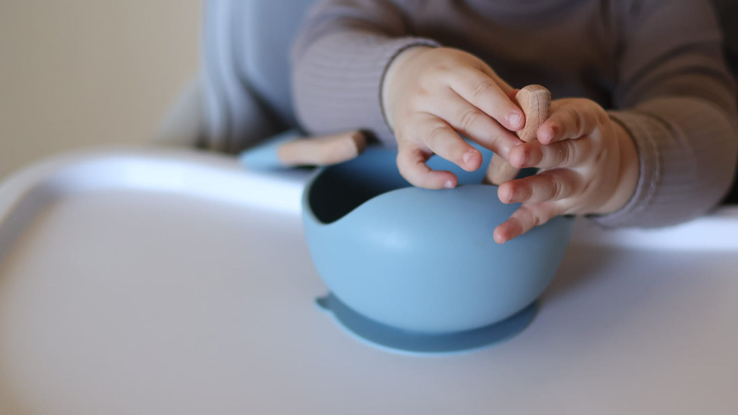 Silikonska činija sa priborom