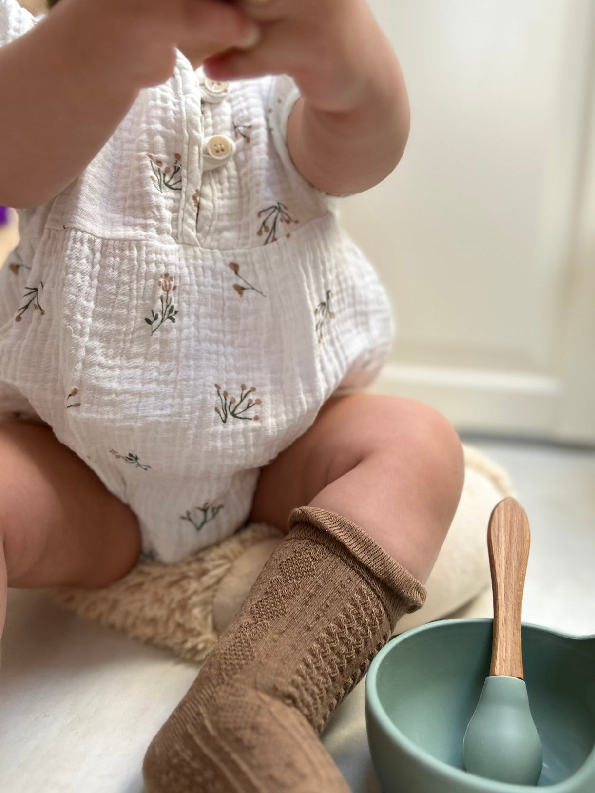 Body muslin - cvetni dezen