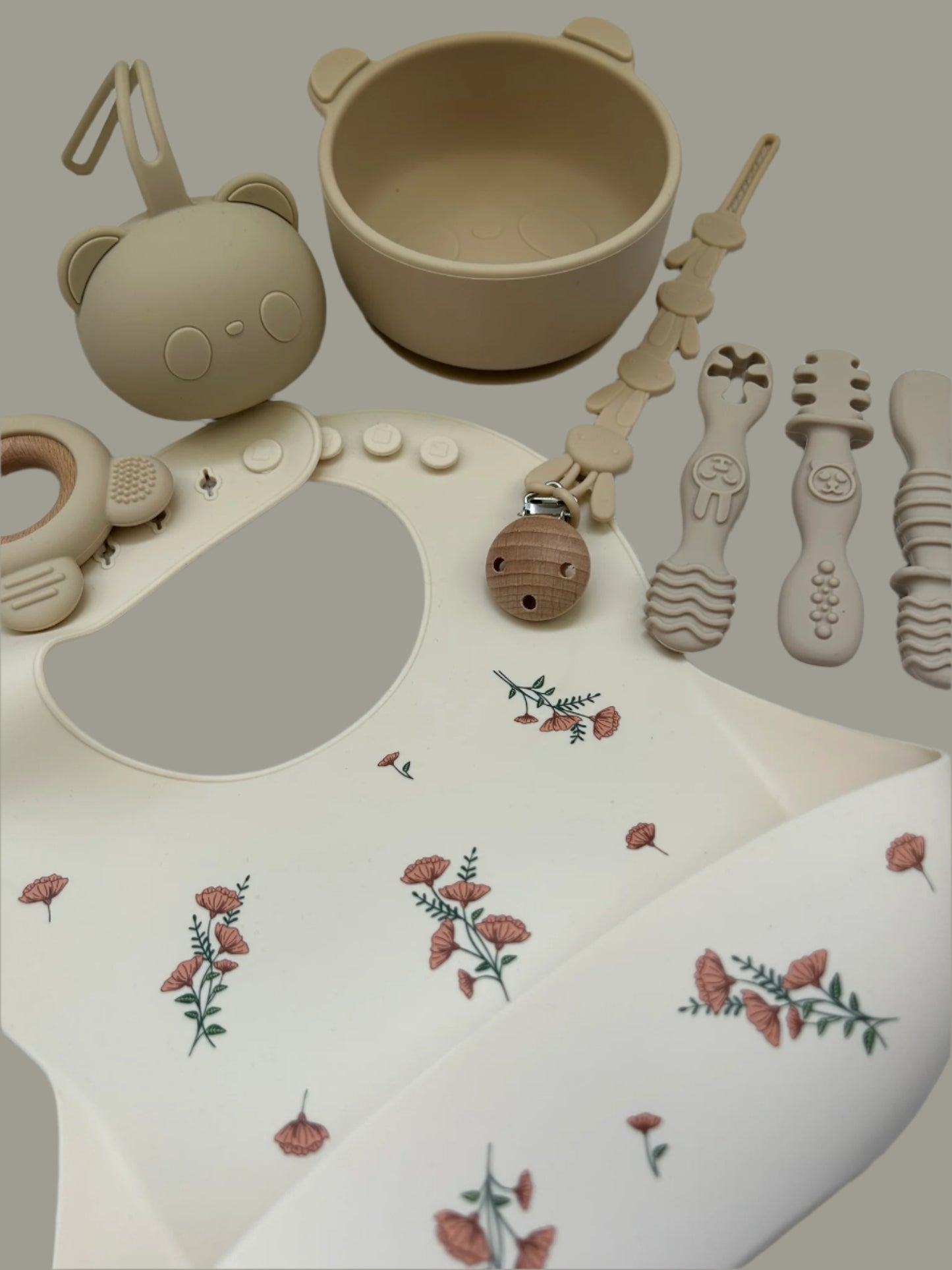 Silikonska portikla - cvetni dezen