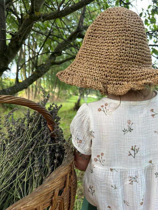 Body muslin - cvetni dezen