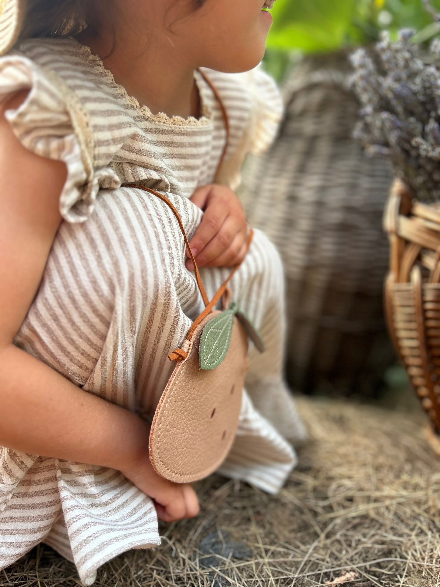 Boho prugasta haljina