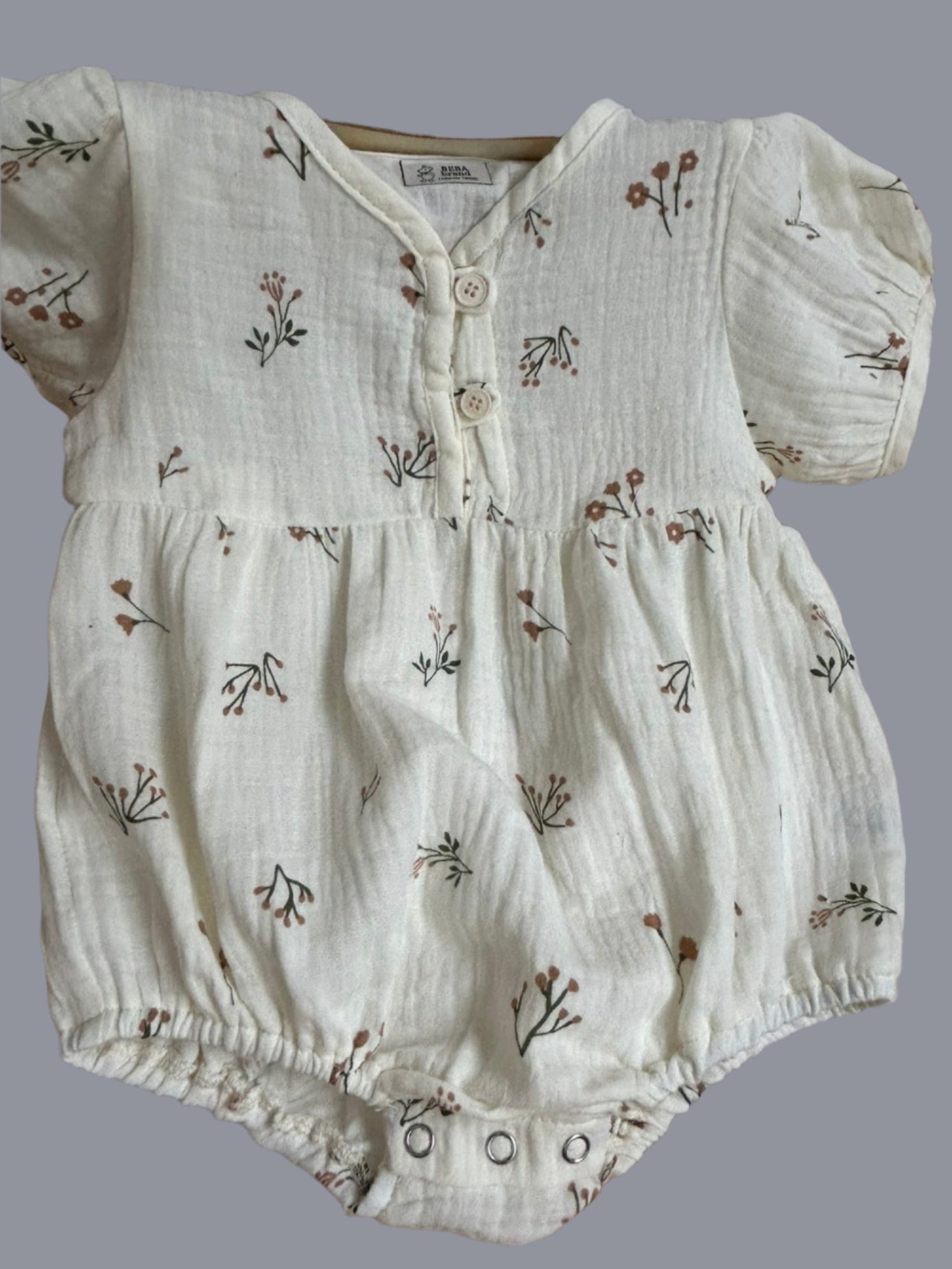 Body muslin - cvetni dezen