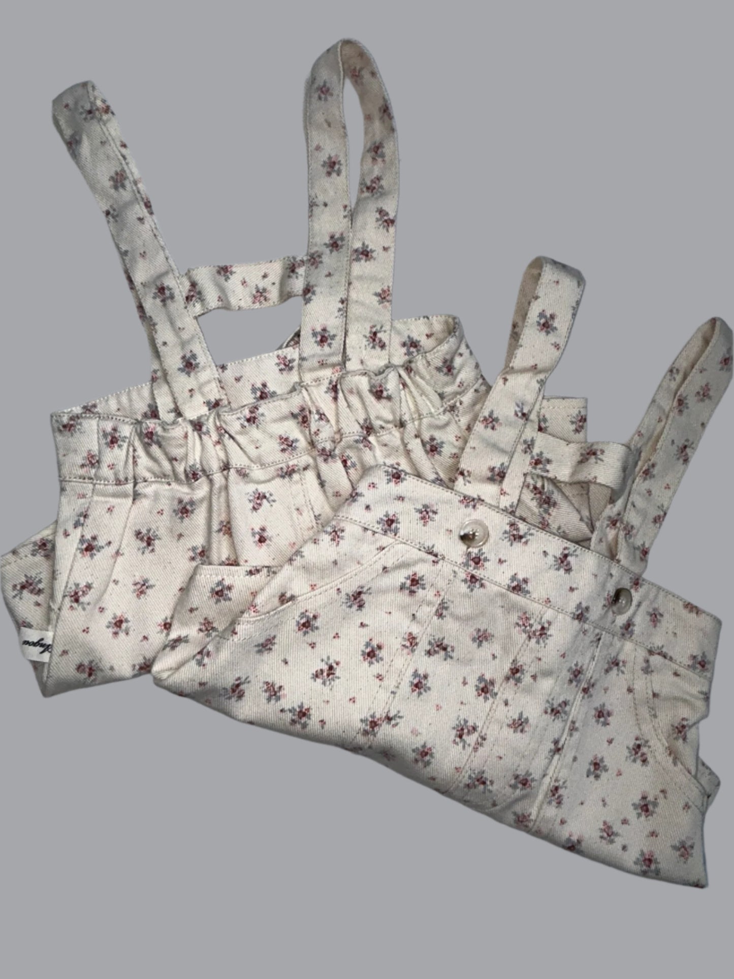 Treger šorc - teksas cvetni